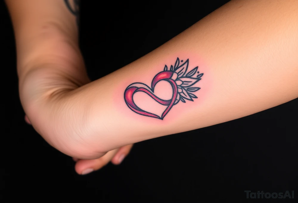 infinite love tattoo idea