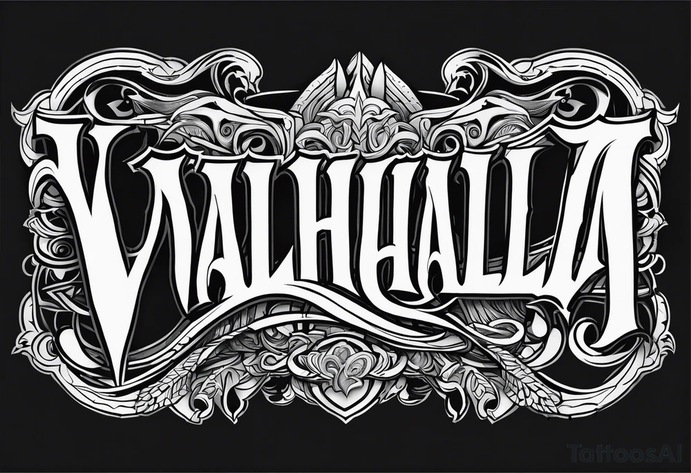 Valhalla tattoo idea