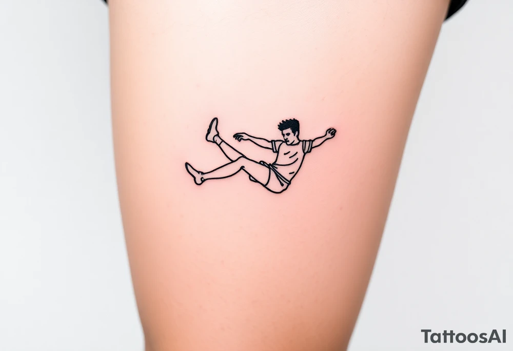 Eric Cantona's iconic kick. tattoo idea