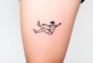 Eric Cantona's iconic kick. tattoo idea