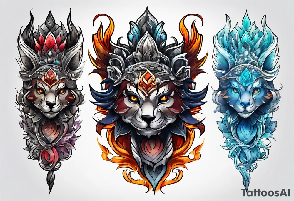 Water tattoo idea