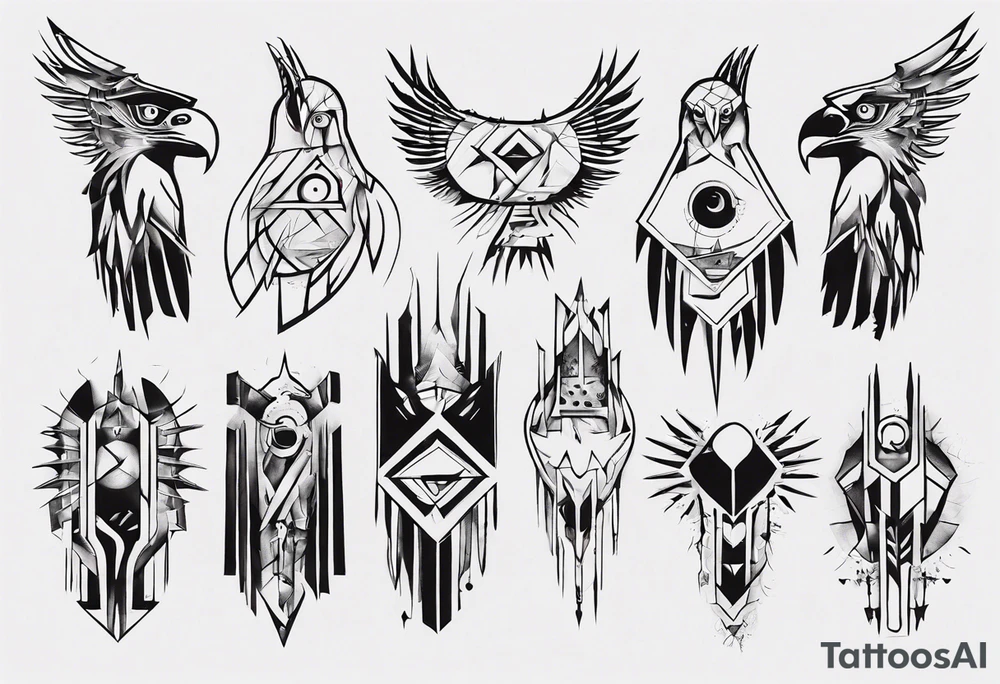 underworld 
eagles tattoo idea