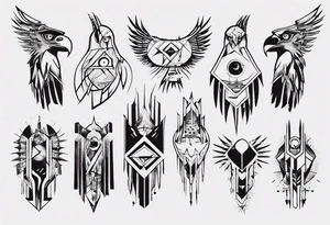 underworld 
eagles tattoo idea