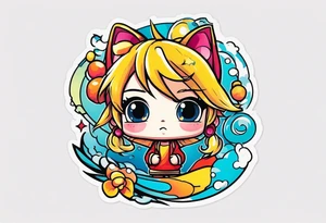 Little anime tattoo idea