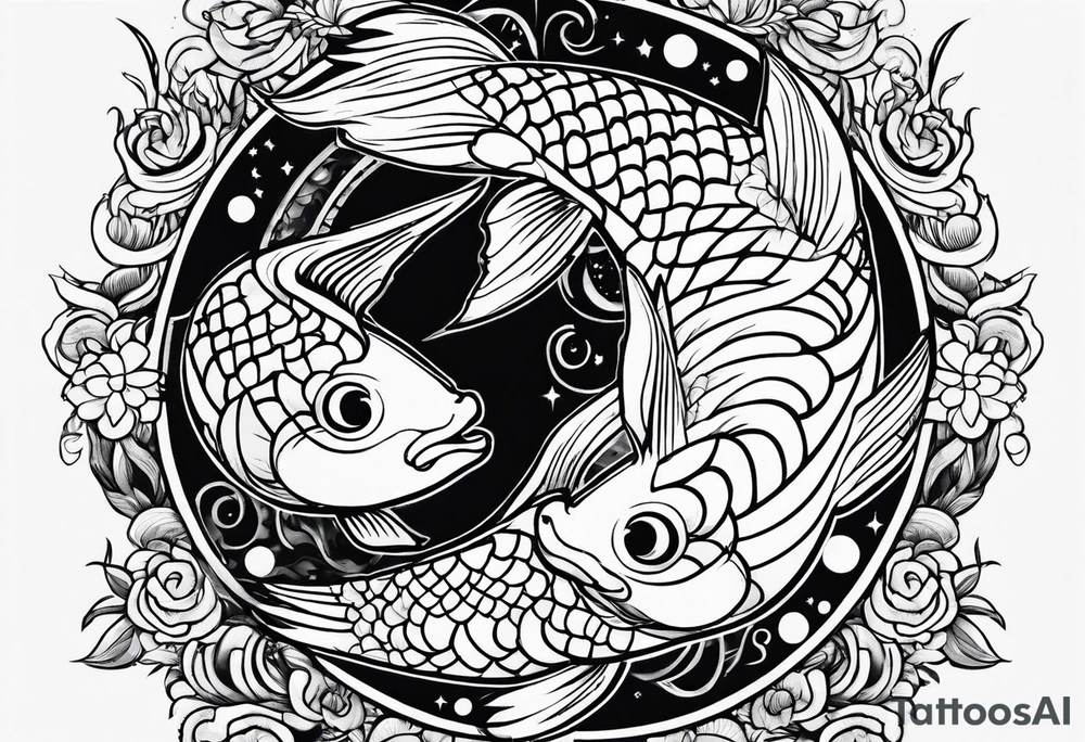 pisces friendship tattoo idea for men tattoo idea