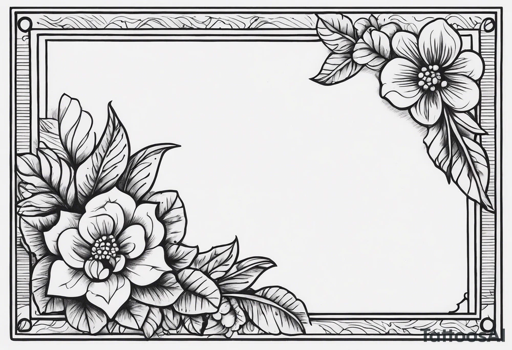 number 4 in a card tattoo idea