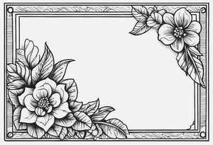 number 4 in a card tattoo idea