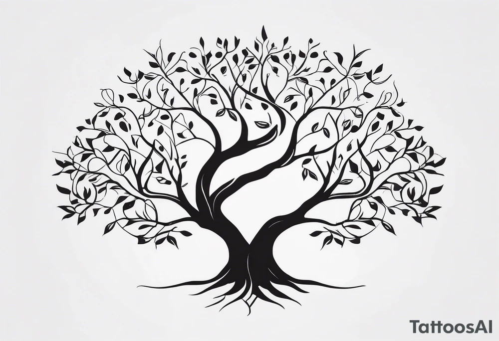 tree of life tattoo idea
