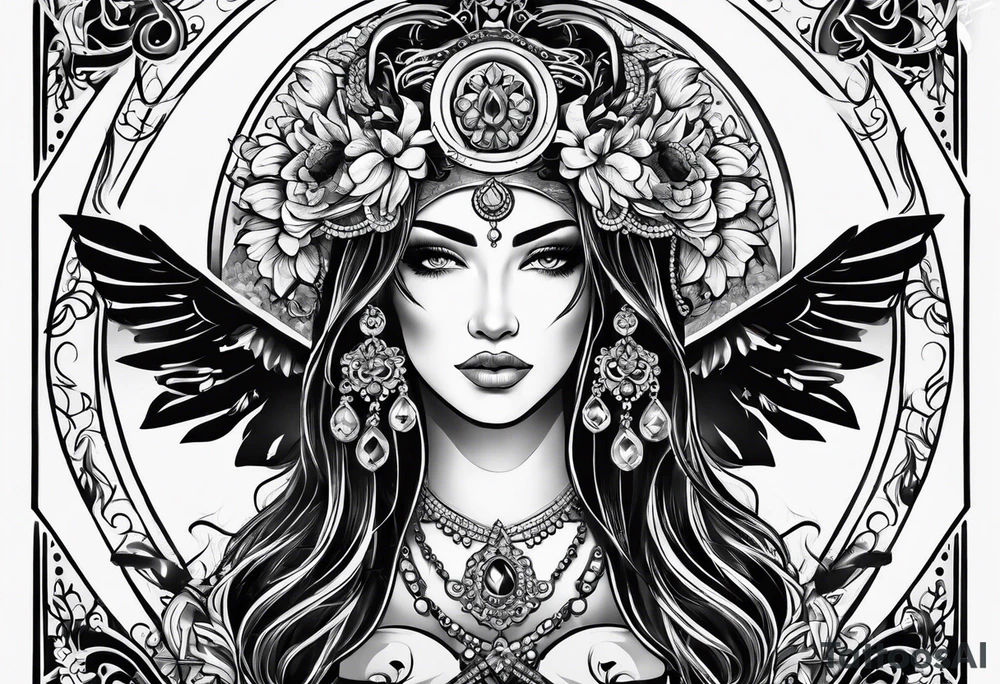 mother marry tattoo idea