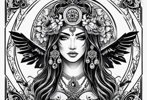 mother marry tattoo idea