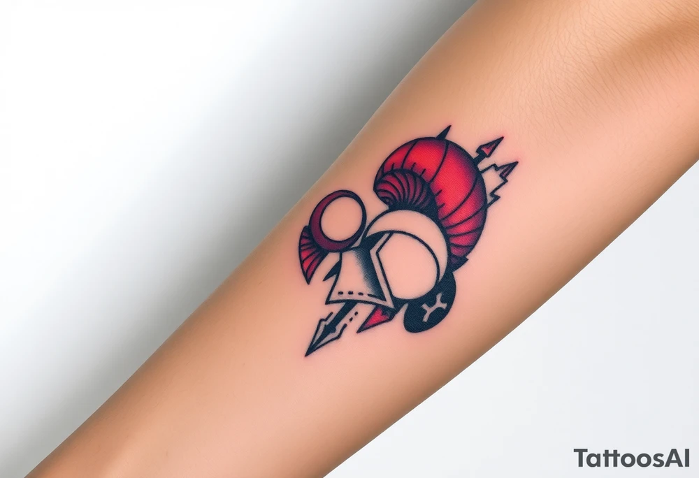 infinite love tattoo idea