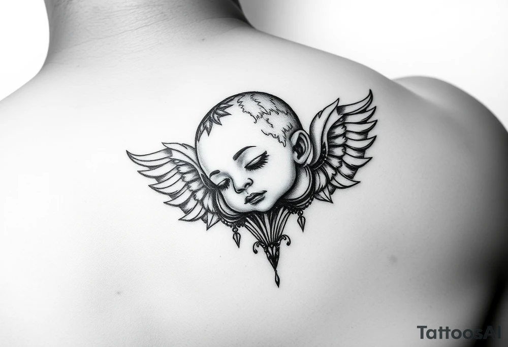 Honoring baby Cevekiah tattoo idea