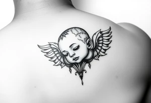 Honoring baby Cevekiah tattoo idea