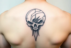 Head tattoo tattoo idea