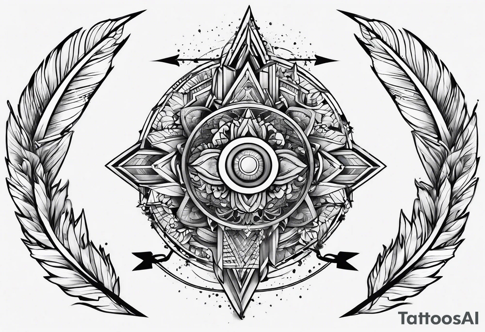 3 arrows tattoo idea