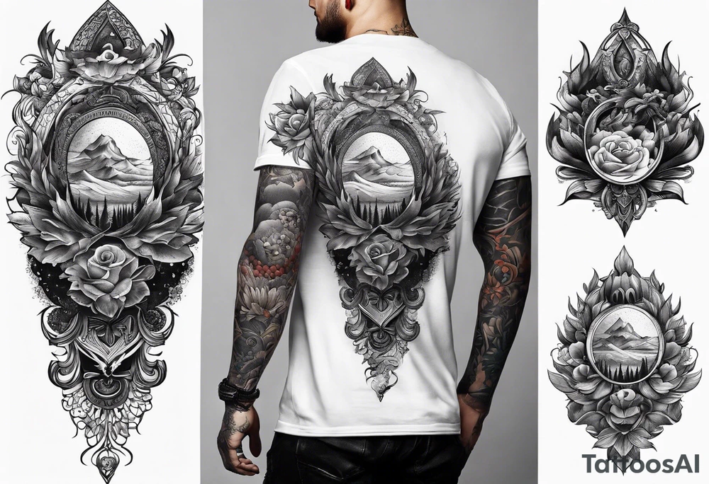 Tattoo that symbolic of 6 brothers tattoo idea