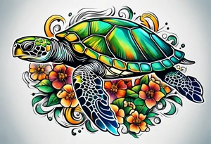 seaturtle tattoo idea