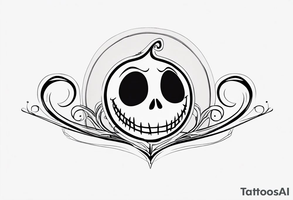 Jack Skellington tattoo idea