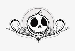 Jack Skellington tattoo idea