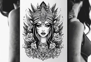 Butt tattoo idea