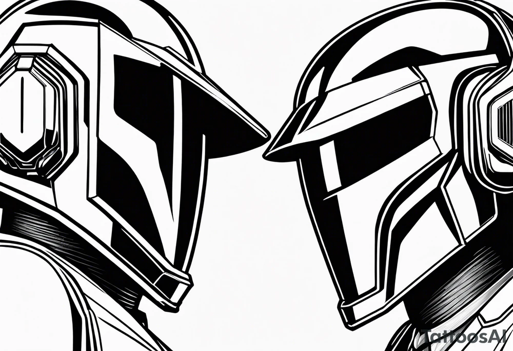 daft punk tattoo idea