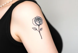 rose tattoo idea