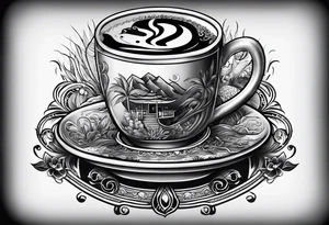 GULF SIDE COFFEE CO tattoo idea