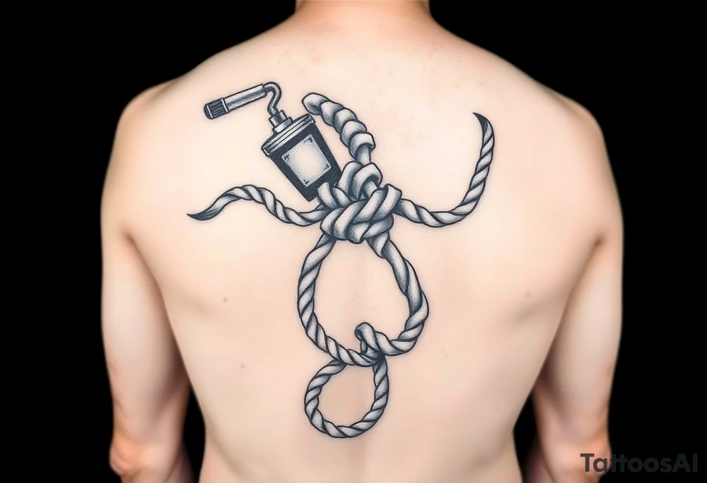 Make gimp tied up tattoo idea