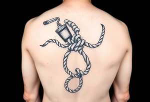 Make gimp tied up tattoo idea