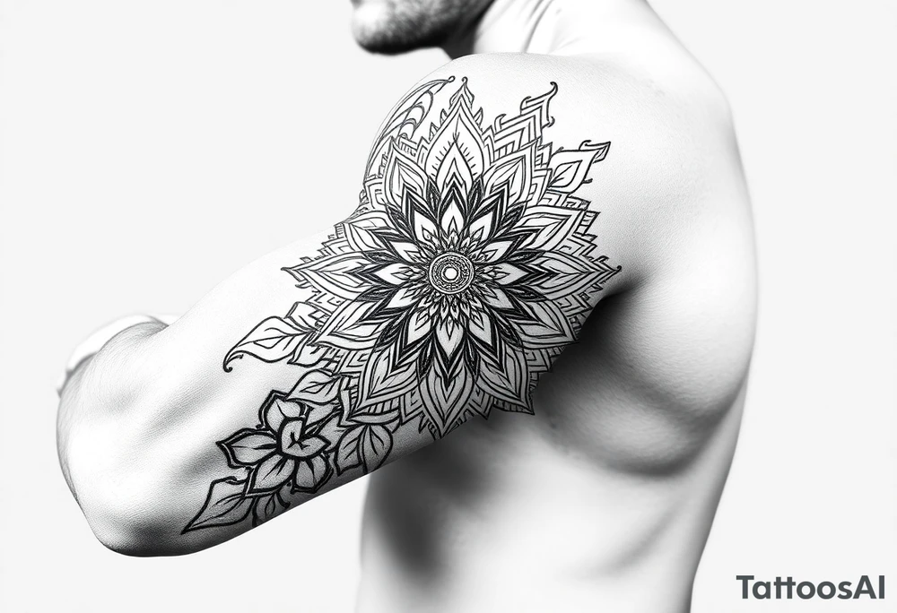 mandala tattoo idea