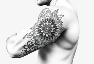 mandala tattoo idea