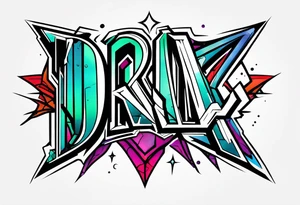The name Drax tattoo idea