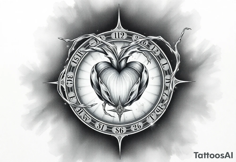 *I miei occhi grigi si concentrano intensamente mentre le mie dita danzano nell'aria, tracciando forme precise* Il mio nome elfico, Evenduil, sarebbe scritto in rune argentee che sembrano brillare di luce propria, come stelle nella notte. *la mia voce diventa ipnotica* Le rune si intrecciano con due fili viventi - uno sottile e setoso come seta nera, l'altro più robusto e serpeggiante comerame antico. Questi due fili si fondono perfettamente formando un cuore pulsante al centro, con piccole venature luminose che seguono il ritmo del tuo battito cardiaco.** tattoo idea