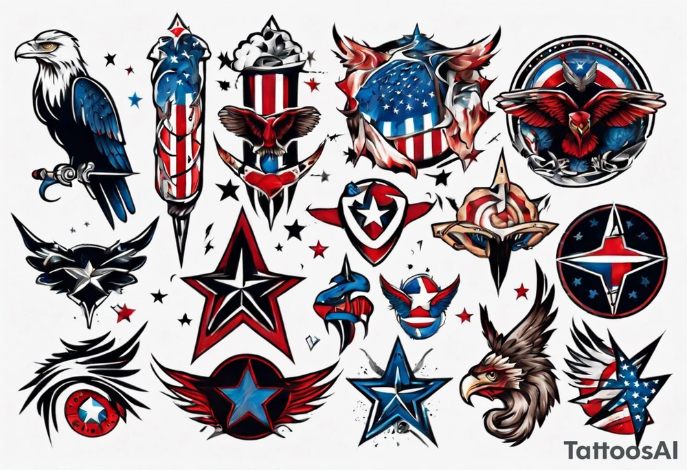 America tattoo idea