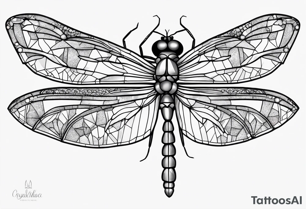 the name crystal and a dragonfly tattoo idea