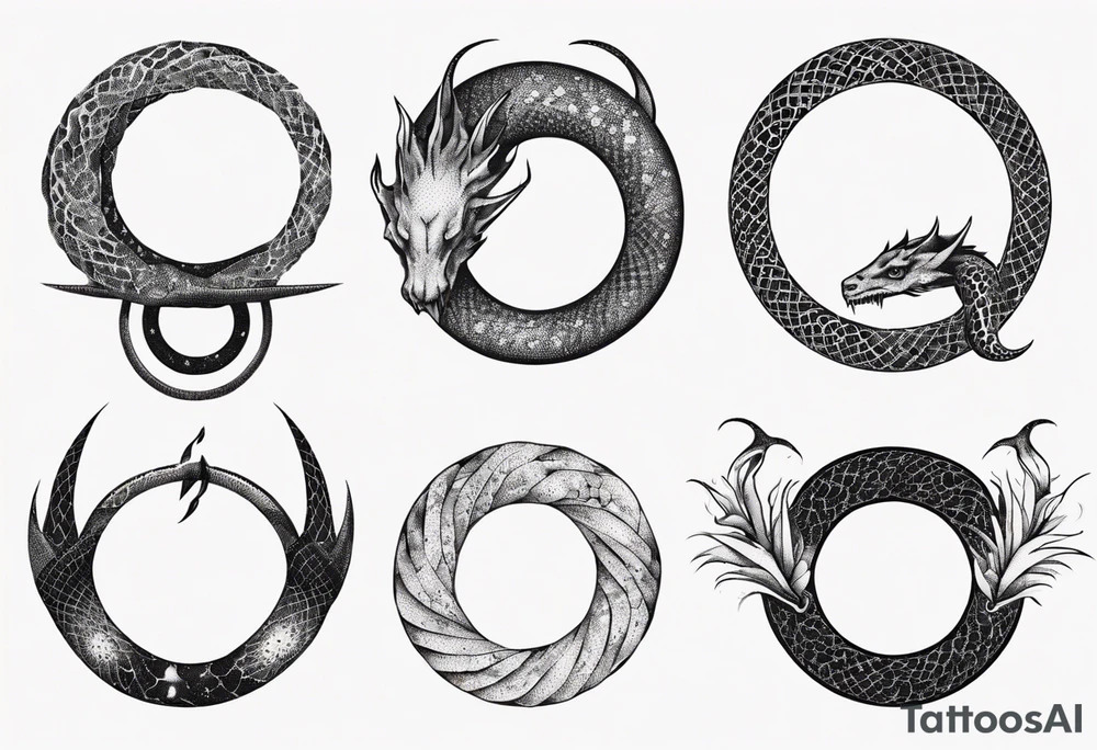 ouroboros tattoo idea