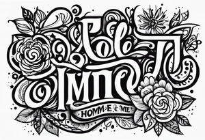 Pai e mãe homenagem tattoo idea