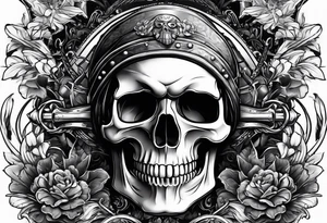 Weld,skull's,sparks,power tools tattoo idea