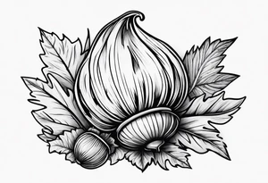 Acorn tattoo idea