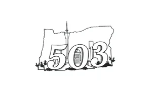 Portland oregon 503 tattoo idea