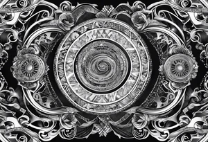 DNA helix 
cards tattoo idea