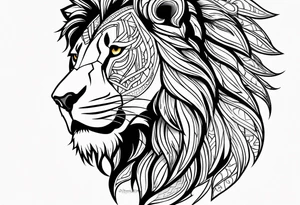 lion king tattoo idea
