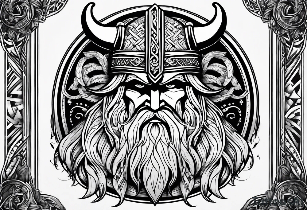 Viking tattoo idea