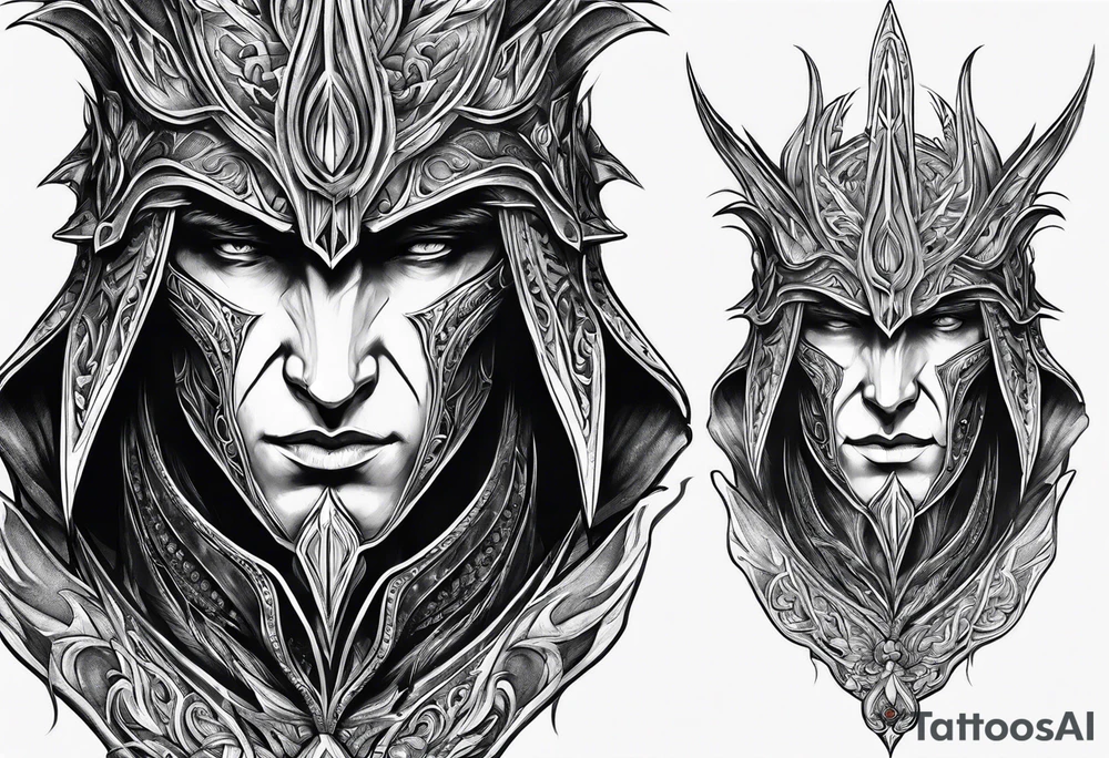 Sauron tattoo idea