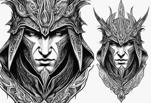 Sauron tattoo idea