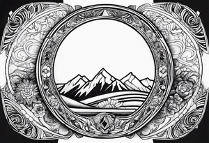 Olympic ring tattoo add on field hockey tattoo idea