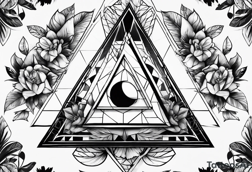 triangle tattoo idea