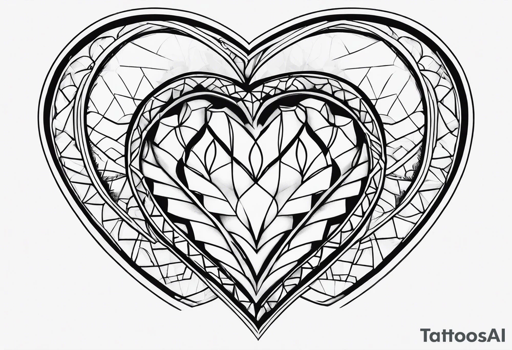 5 hearts tattoo idea