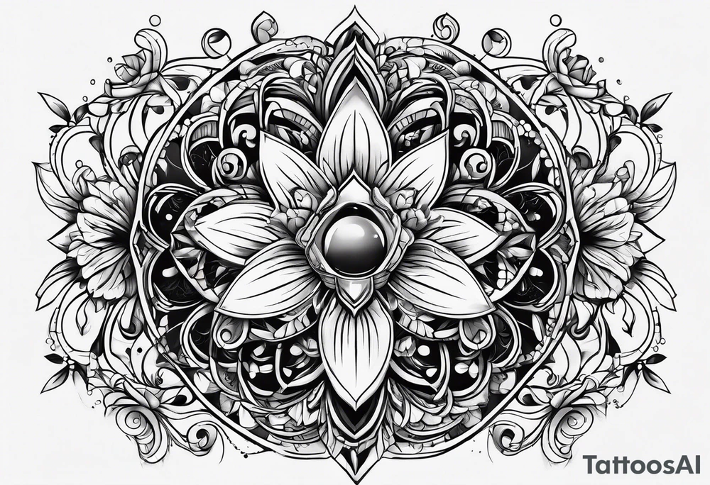 caffeine structure tattoo idea