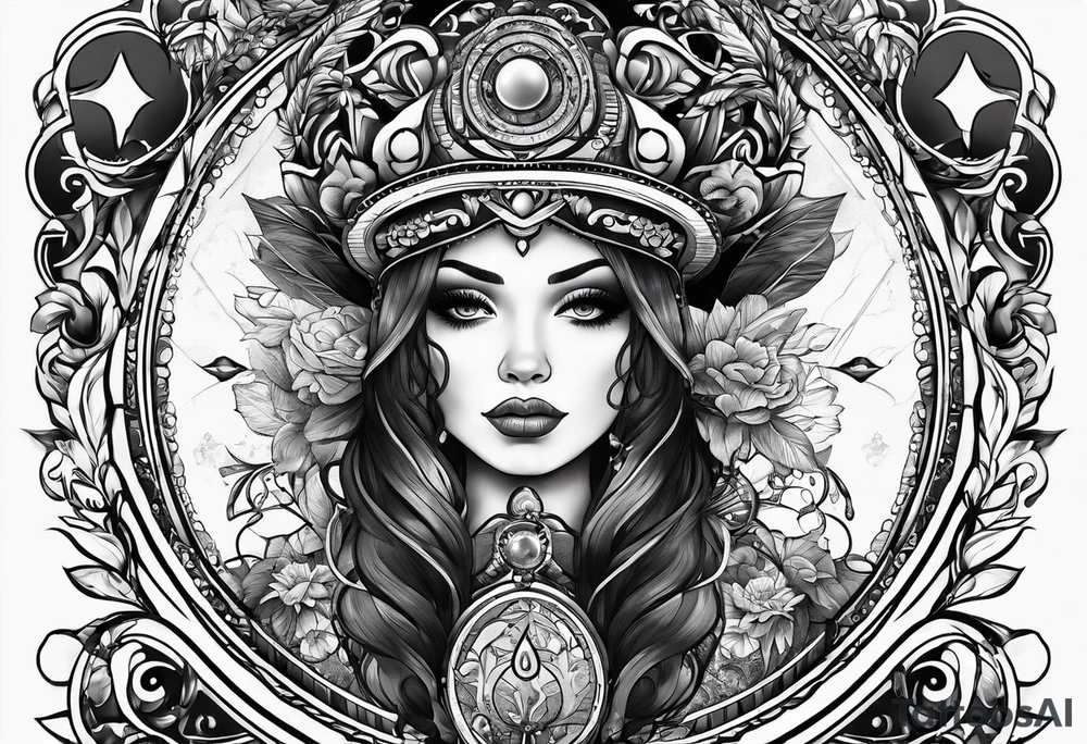 The world is yours tattoo idea